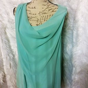 Calvin Klein Mint Green M Blouse